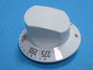 Pokrętło termostatu do piekarnika i kuchenki Gorenje / Hisense białe 374941