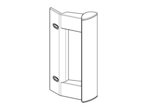Uchwyt drzwi do chłodziarki Electrolux / AEG szary 211 mm 2651031193