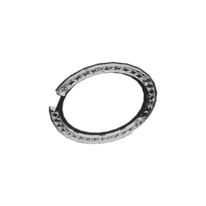 Tylna futryna drzwi do pralki Electrolux / AEG szara Ø443,6 mm