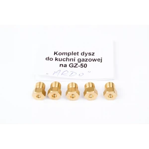 Dysze na gaz ziemny do kuchenki gazowej Ardo X246