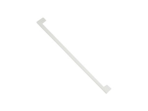 Przednia ramka półki szklanej do lodówki Electrolux / AEG biała 520 mm 425097025