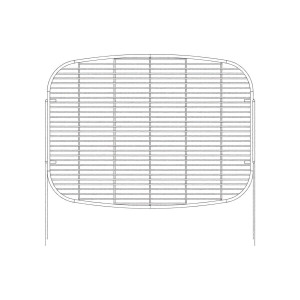 Ruszt do piekarnika Electrolux / AEG 301,5 x 221 mm 3546445010