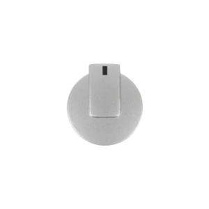 Pokrętło sterujące do gazowej płyty grzejnej Electrolux / AEG srebrne 3550379121