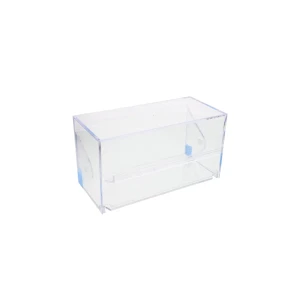 Krótka półka drzwi do lodówki Electrolux / AEG transparentna