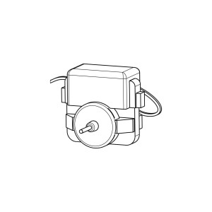 Kanał powietrzny z wentylatorem do lodówki i zamrażarki Electrolux / AEG