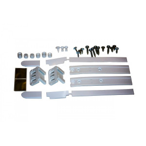 Komplet montażowy frontu meblowego do lodówki do zabudowy Whirlpool / Indesit / Ariston / Hotpoint 481931039838 C00315571 481231028208 C00314618