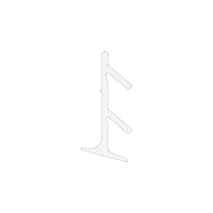 Profil dekoracyjny do lodówki i zamrażarki Electrolux / AEG 647 mm 2248308393