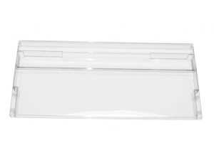 Front szuflady zamrażarki Gorenje / Hisense przezroczysty 410 x 180 mm 460373