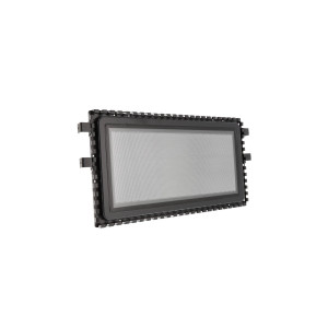 Środkowa rama drzwi do kuchenki mikrofalowej Electrolux / AEG czarna 50293779000