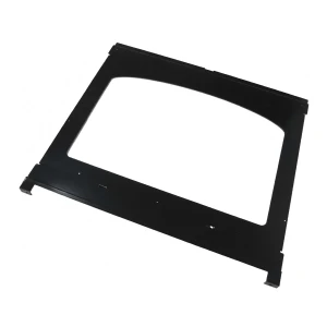 Szyba zewnętrzna drzwi piekarnika Ariston / Indesit / Hotpoint / Whirlpool czarna z ramką C00094529