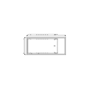 Drzwi lodówki Electrolux / AEG białe 538 x 1193 mm 140011534017