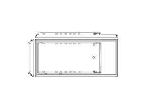 Drzwi lodówki Electrolux / AEG białe 538 x 1193 mm 140011534017