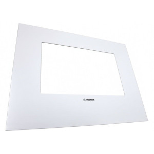 Szyba zewnętrzna biała drzwi piekarnika Ariston / Indesit / Hotpoint / Whirlpool C00052558 482000026802