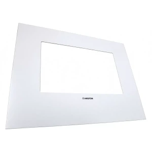 Szyba zewnętrzna biała drzwi piekarnika Ariston / Indesit / Hotpoint / Whirlpool C00052558 482000026802