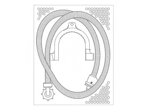 Wąż dopływowy Aqua-Control do pralki Electrolux / AEG 1500 mm 1326096318
