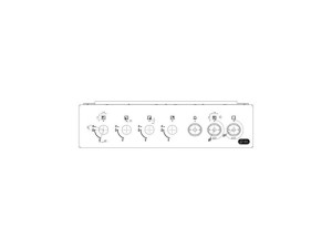Panel kontrolny biały do piekarnika i płyty grzejnej Electrolux / AEG 50 cm 7K 8075079015