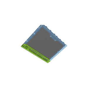 Blat biały do pralki Electrolux / AEG 596 x 407 mm 8079833011