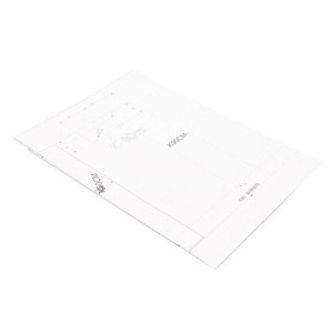 Szablon do nawierceń do okapu Electrolux / AEG