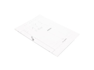 Szablon do nawierceń do okapu Electrolux / AEG
