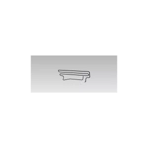Element grzejny wanienki odparowania Electrolux / AEG, rura 1867 mm