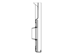 Płyta robocza inox do płyty kuchennej Electrolux / AEG 594 x 510 mm 3578597589