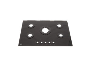 Blat roboczy do płyty gazowej Electrolux / AEG czarny 740 x 510 mm