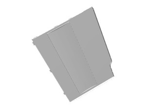 Lewa obudowa boczna do pralki Electrolux / AEG biała 1463508364