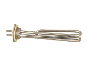 Grzałka do bojlera Domax 1500 W 5/4 z rurką termostatu, zagięta 14025