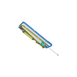 Pokrywa z wentylatorem do lodówki Electrolux / AEG 564 x 160,8 mm