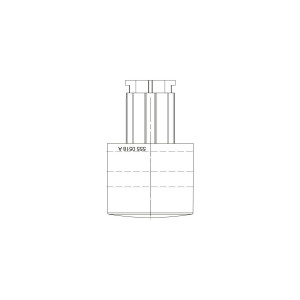 Pokrętło funkcji do piekarnika i płyty grzejnej Electrolux / AEG 5550519200