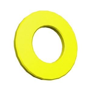 Podkładka osi do piekarnika i płyty grzejnej Electrolux / AEG 21 x 11 mm 5550394000