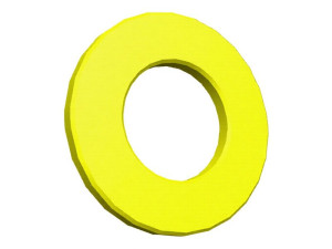 Podkładka osi do piekarnika i płyty grzejnej Electrolux / AEG 21 x 11 mm 5550394000
