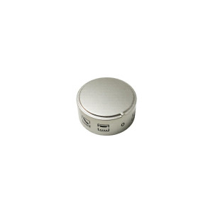Pokrętło do piekarnika Ariston / Indesit / Hotpoint / Whirlpool inox C00252401 482000030349