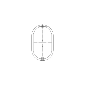 Zaślepka śruby uchwytu drzwi do urządzenia chłodniczego Electrolux / AEG 15,5 x 9 x 4 mm
