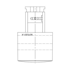 Pokrętło do regulacji do kuchni Electrolux 8075354020