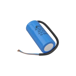 Kondensator rozruchowy Domax 200 uF 320 V z przewodami 27014