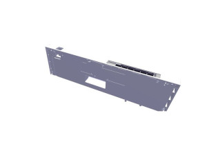 Panel kontrolny do zmywarki Electrolux / AEG stal nierdzewna / inox 140001563026