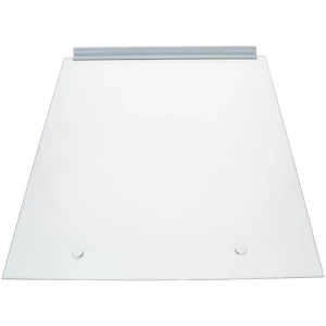 Pokrywa szklana do kuchenki Beko / Grundig / Arcelik 540 x 440 mm biała 4490910183