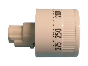 Pokrętło temperatury do piekarnika Gorenje / Hisense białe 374649
