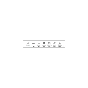 Naklejka programów do zmywarki Electrolux / AEG ESL4500L 8090413033