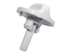 Pokrętło trymera do lodówki Ariston / Indesit / Hotpoint / Whirlpool inox C00175007 482000030135 C00265493 482000030765