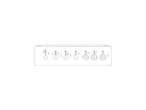 Panel kontrolny do kuchenki Electrolux / AEG stal nierdzewna 50 cm 7K 8087329028