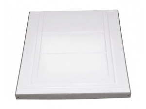 Drzwi zamrażarki do chłodziarko-zamrażarki Amica inox 588 x 729,5 mm 1031496