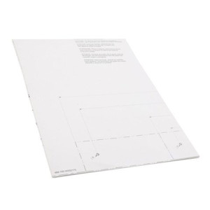 Szablon do nawierceń do okapu Electrolux / AEG