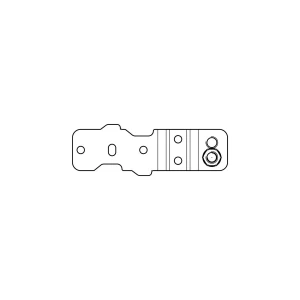 Zawias dolny drzwi do lodówki Electrolux / AEG 2650003185