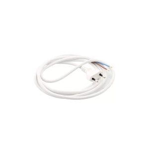 Kabel sieciowy z wtyczką EU2pin do okapu Electrolux / AEG 2,2 m biały
