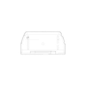 Uszczelka magnetyczna do chłodziarki i zamrażarki Electrolux / AEG czarna 7802 565 x 770 mm