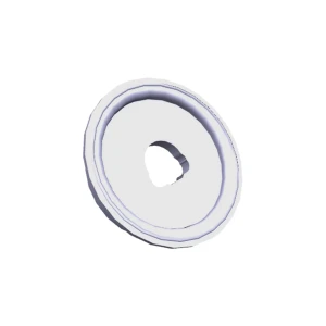Ramka pierścienia pokrętła do piekarnika Electrolux / AEG biała 3425754011