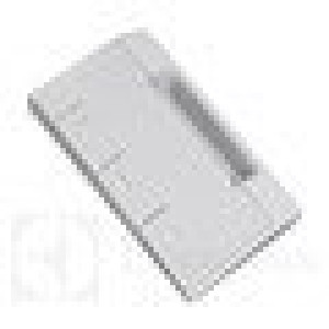 Uchwyt szuflady dozownika do pralki Electrolux / AEG 1325383014