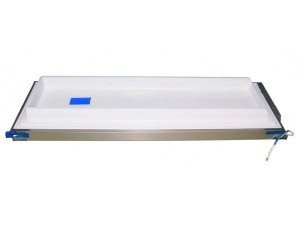 Lewe drzwi chłodziarki do chłodziarko-zamrażarki Amica inox